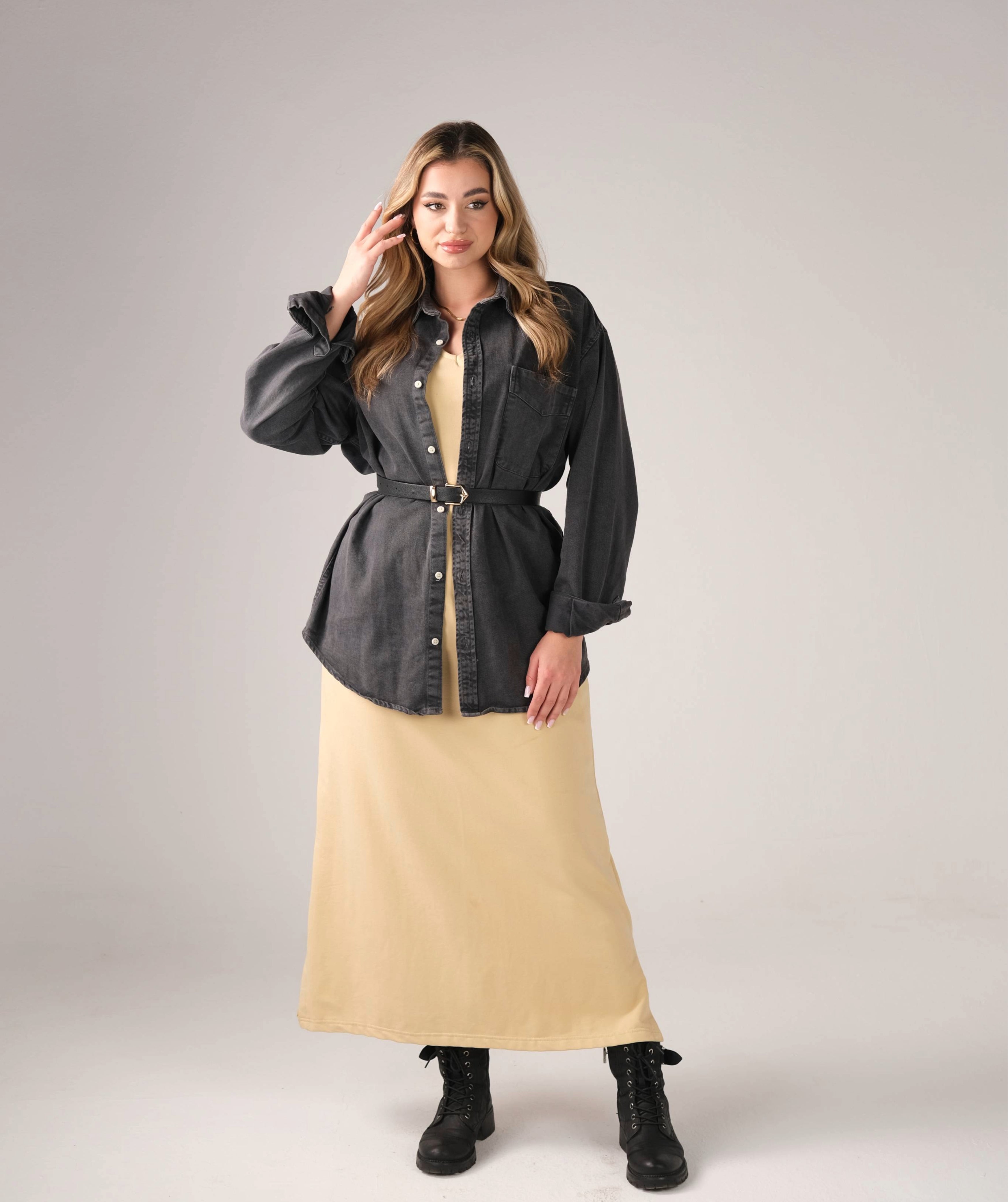 Serene Honey Dress