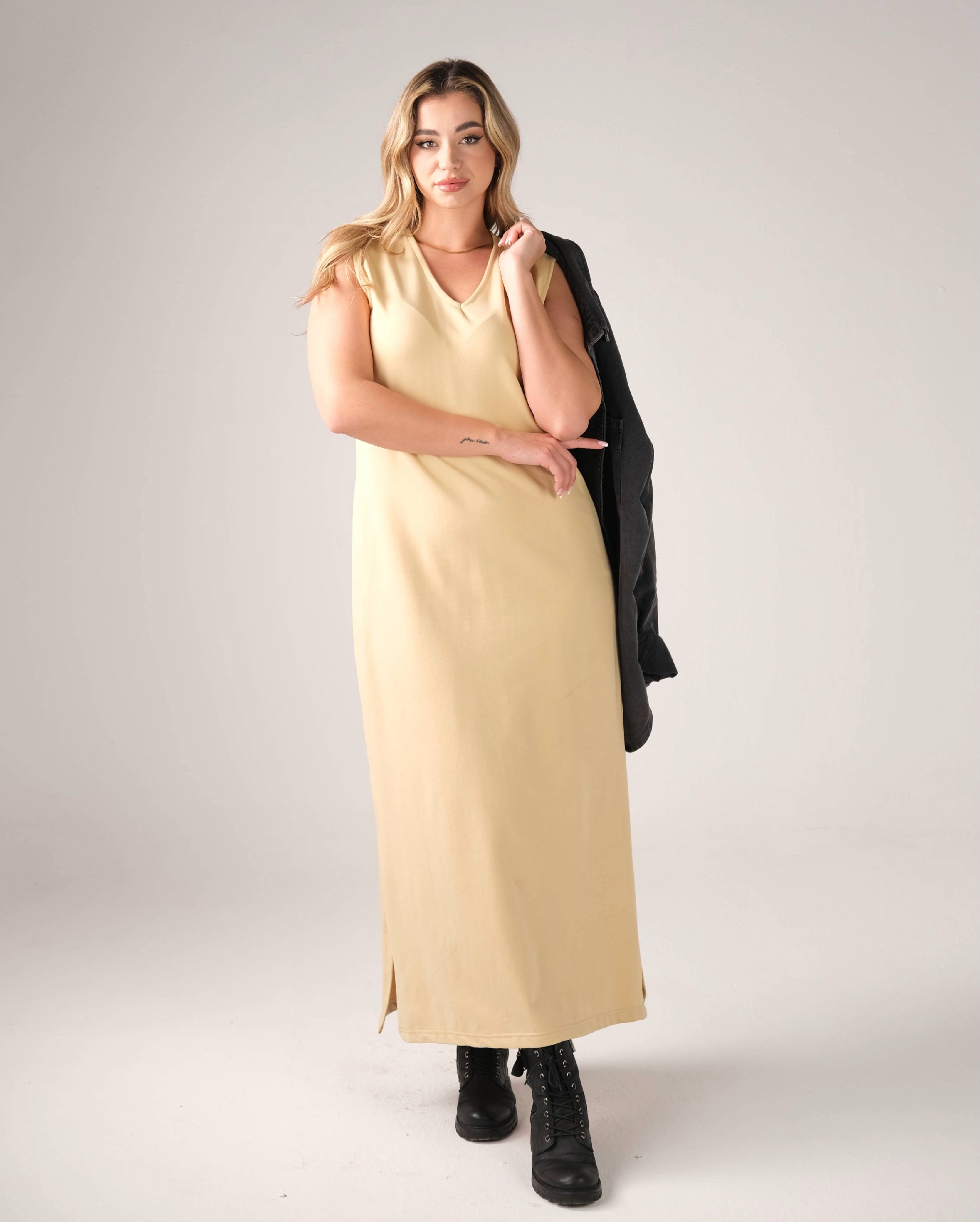Serene Honey Dress