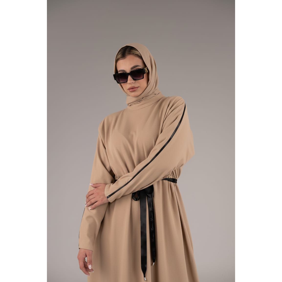 The Elite Noir Cotton Maxi